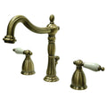 Antique Brass Widespread Bathroom Faucet E252913