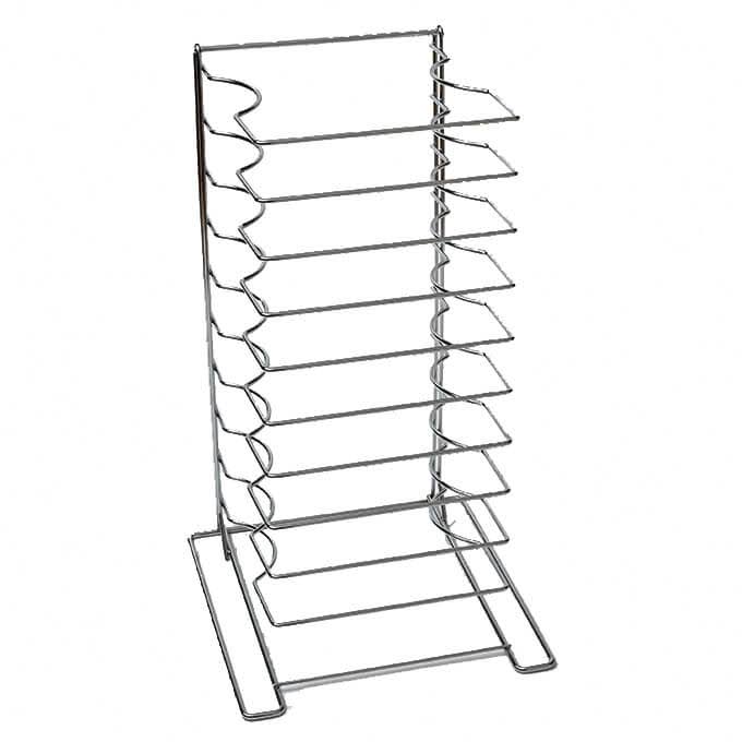 Oversized Pizza Rack, 10 Shelves W106