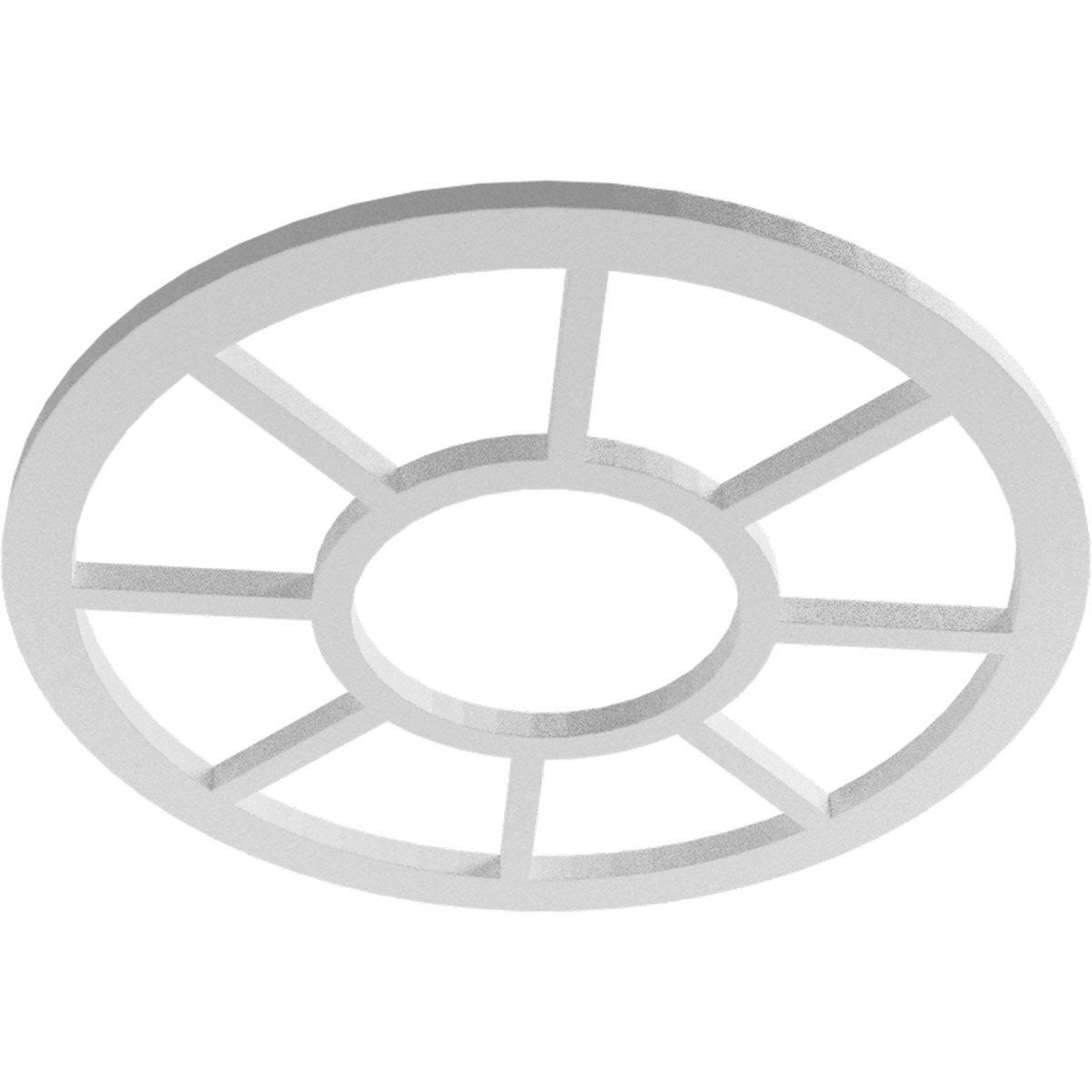 18x22OD PVC Pierced Ceiling Medallion F41343