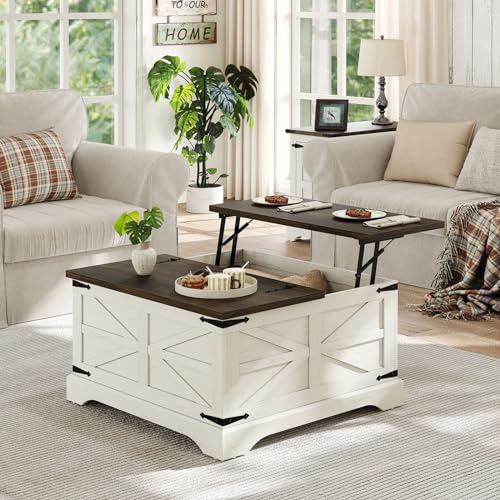 Black Lift Top Wood Coffee Table I537217