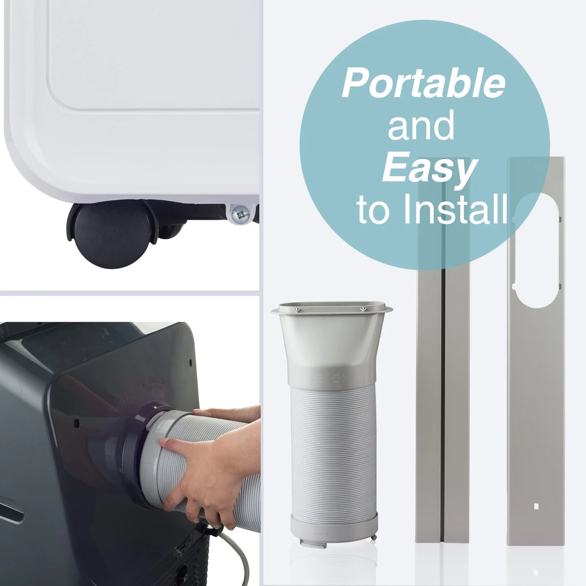 Smart Wifi Portable Air Conditioner 11,500 BTU 4 in 1 F437427