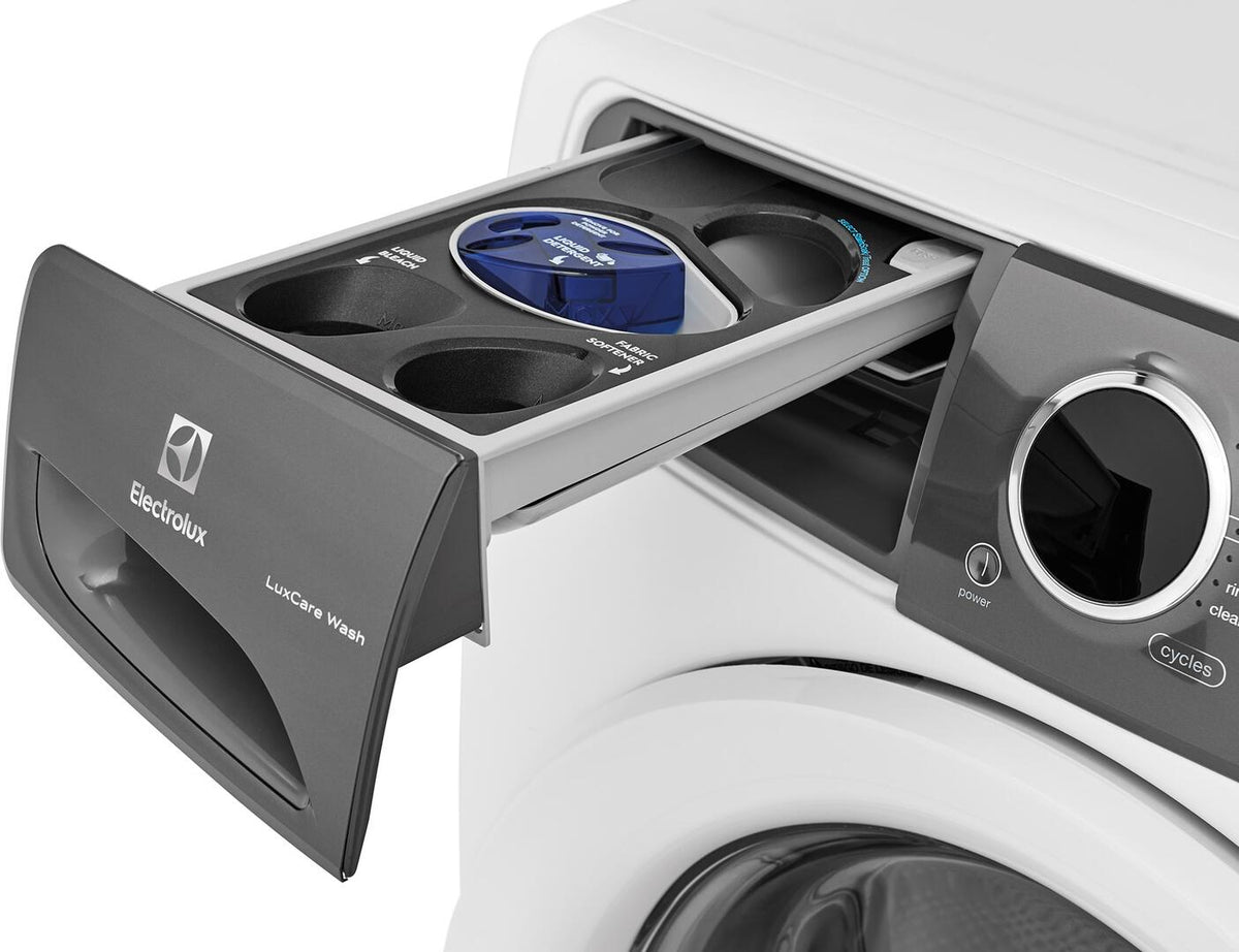27" Front Load Washer with 4.3 cu. ft. Capacity in White S268