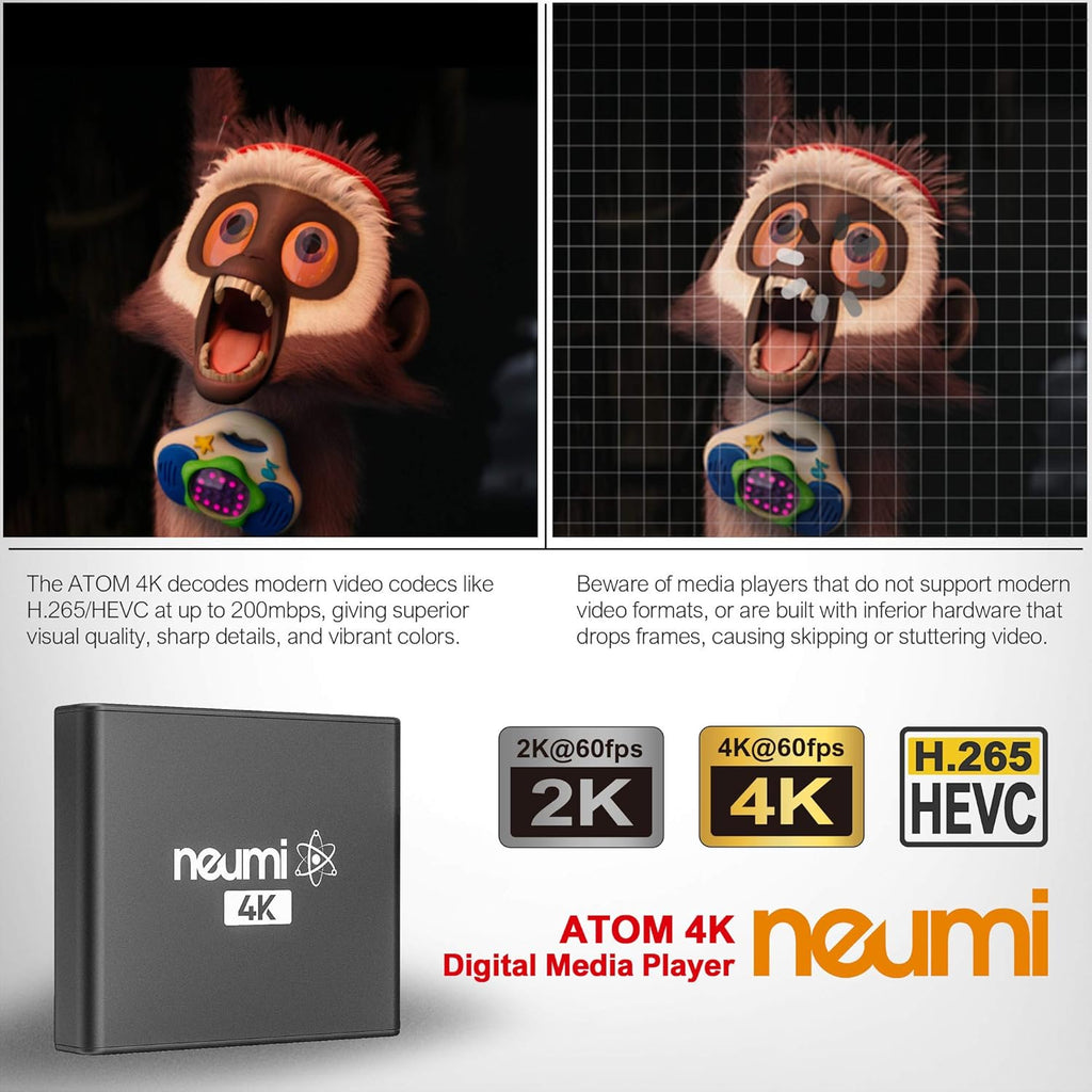 4K Ultra-HD Digital Media Player Pack of 2 E9330