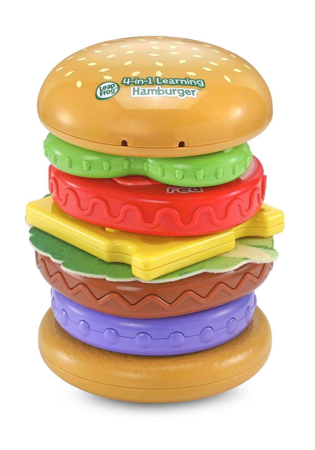 4-in-1 Learning Hamburger Stacking Baby Toy F4214