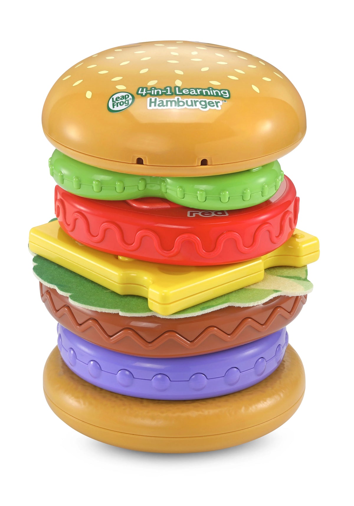 4-in-1 Learning Hamburger Stacking Baby Toy F4214