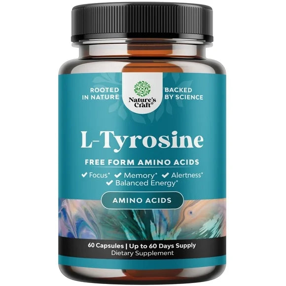 L Tyrosine 500mg Capsules D22658