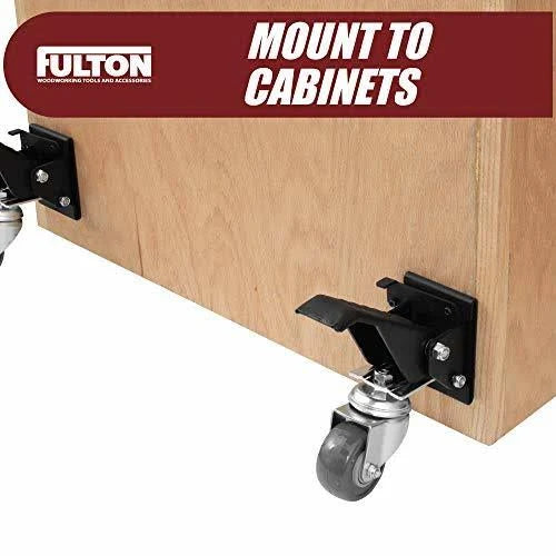 Heavy Duty Retractable Caster Kit with Spring Lock T434