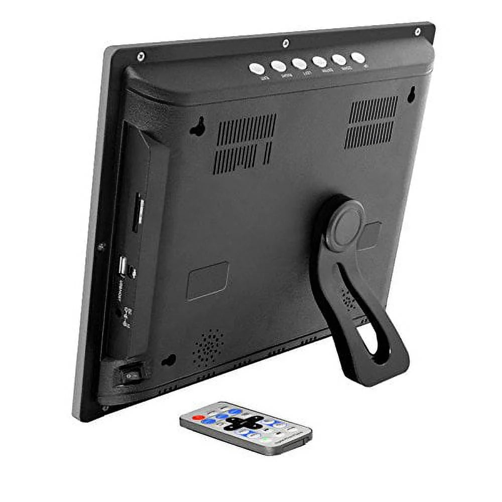 12" Hi-Res Digital Photo Frame with 4GB Memory and Remote, Black P238853