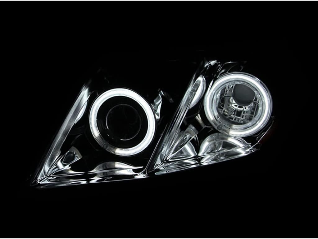 Projector Headlights with Halo Chrome for Toyota Camry 2007 2008 2009 X759774