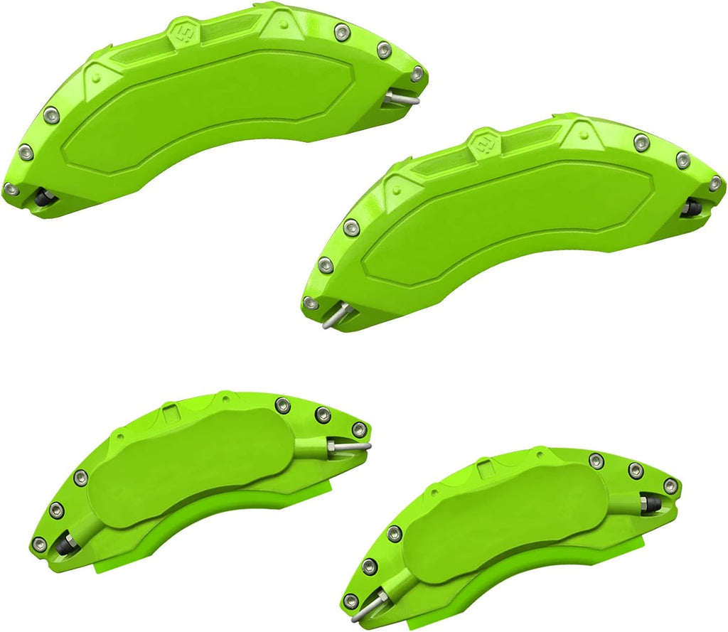 Green Brake Caliper Covers Set of 4 Y64346