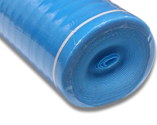Royal Blue 2MM Foam Flooring Padding, Pack of 2, with Tape & Vapor Barrier Y4054