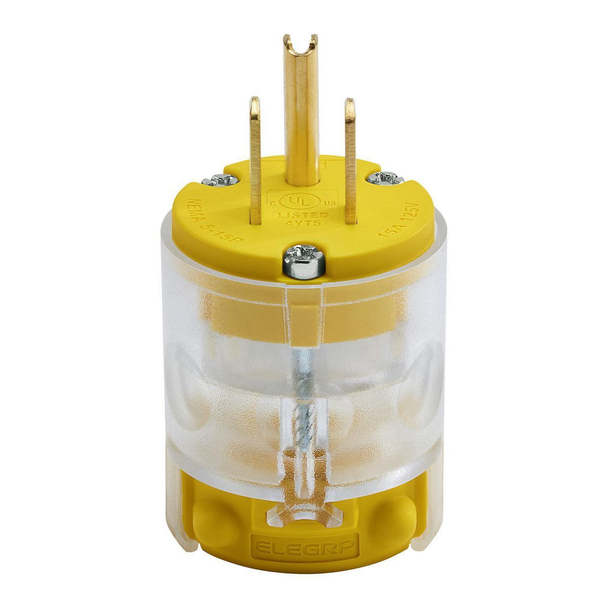 125V 15 Amp 12-18 AWG Male Plug O129