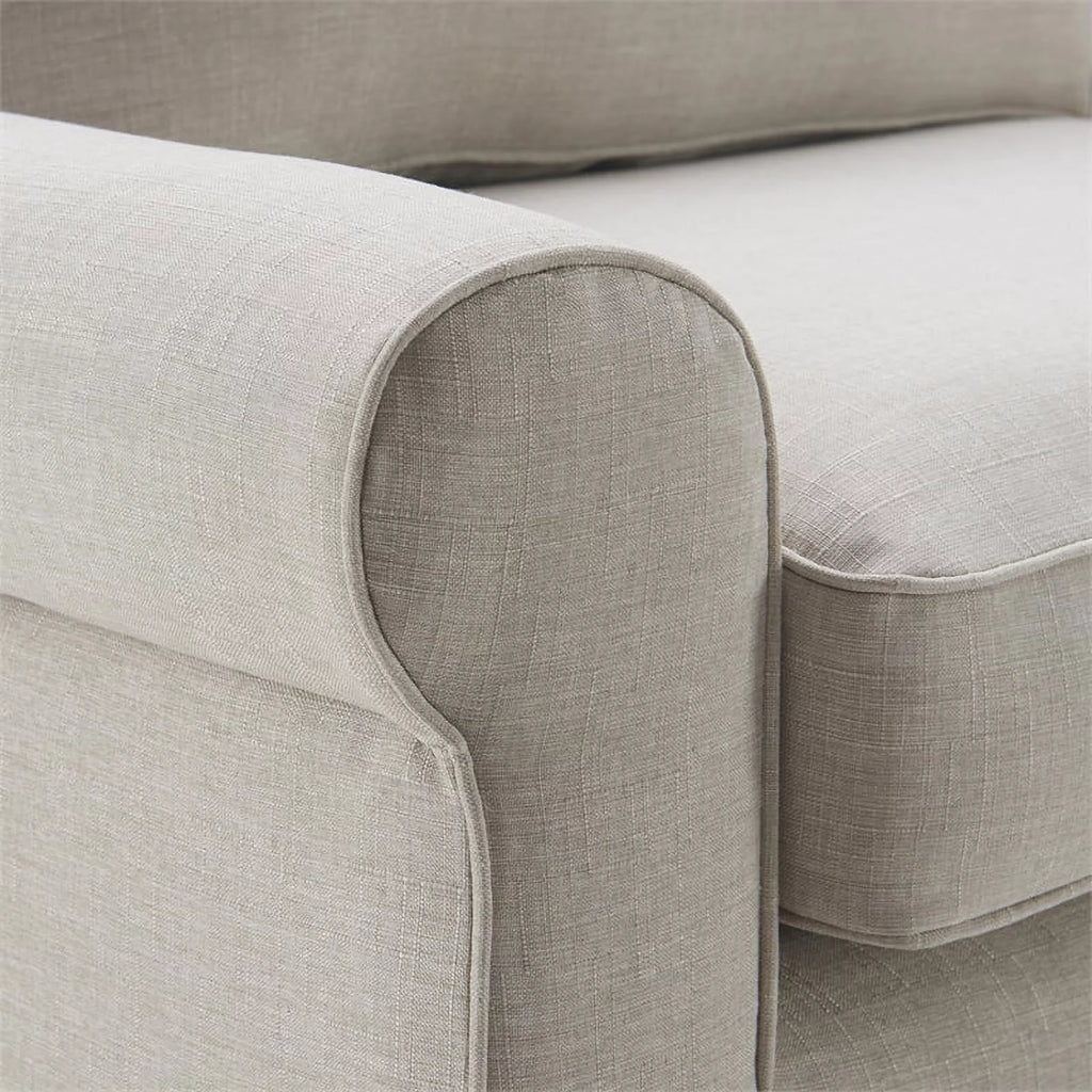 Light Gray Fabric Sofa O50656