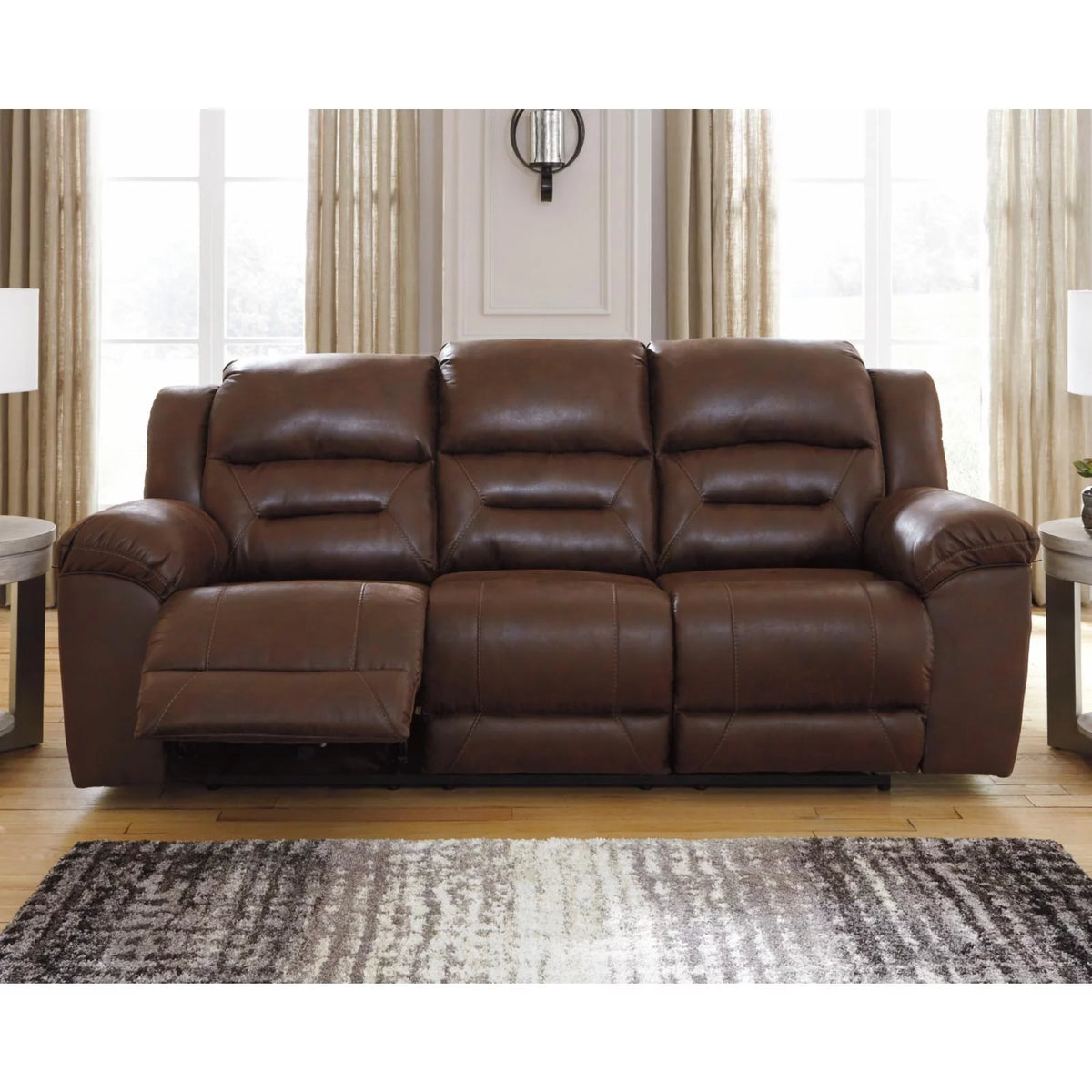 Chocolate Power Reclining Sofa E6808