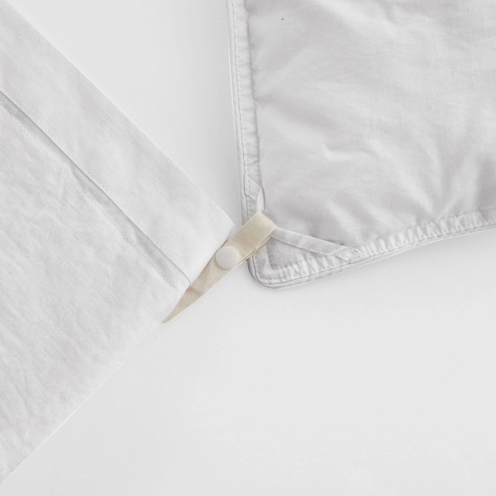 California King French Linen Duvet Cover J338