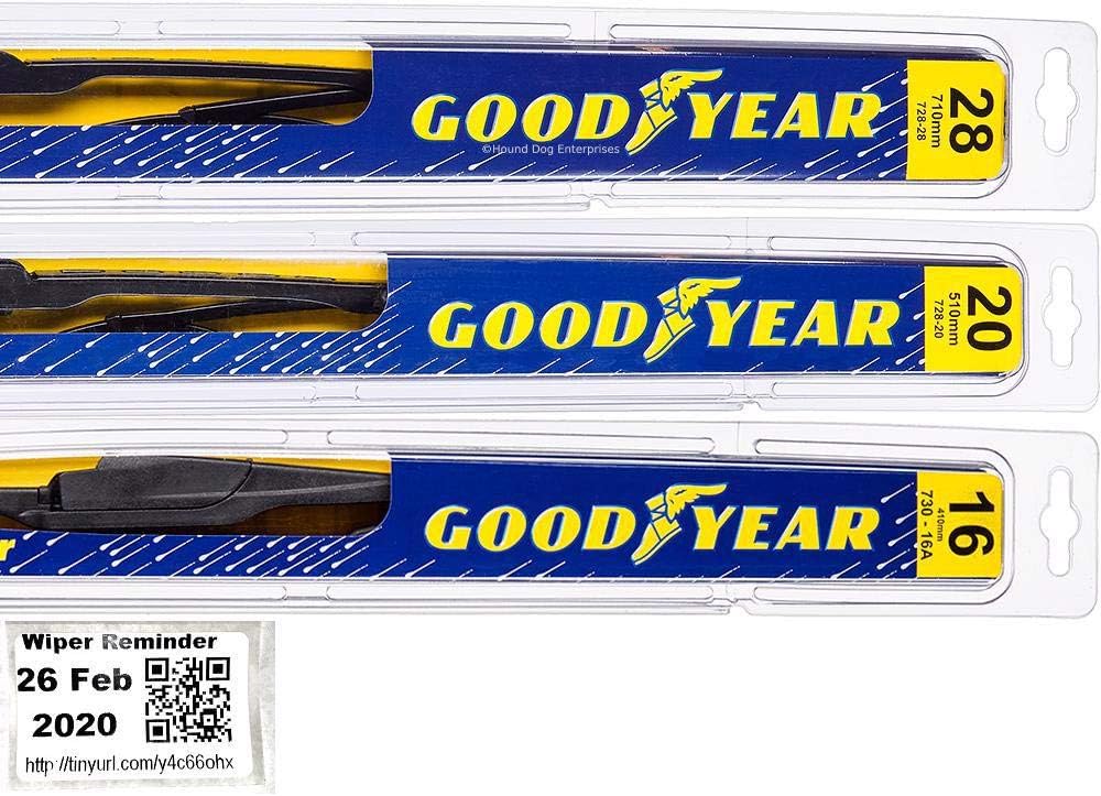 Windshield Wiper Blade Set Pack of 2 G7285