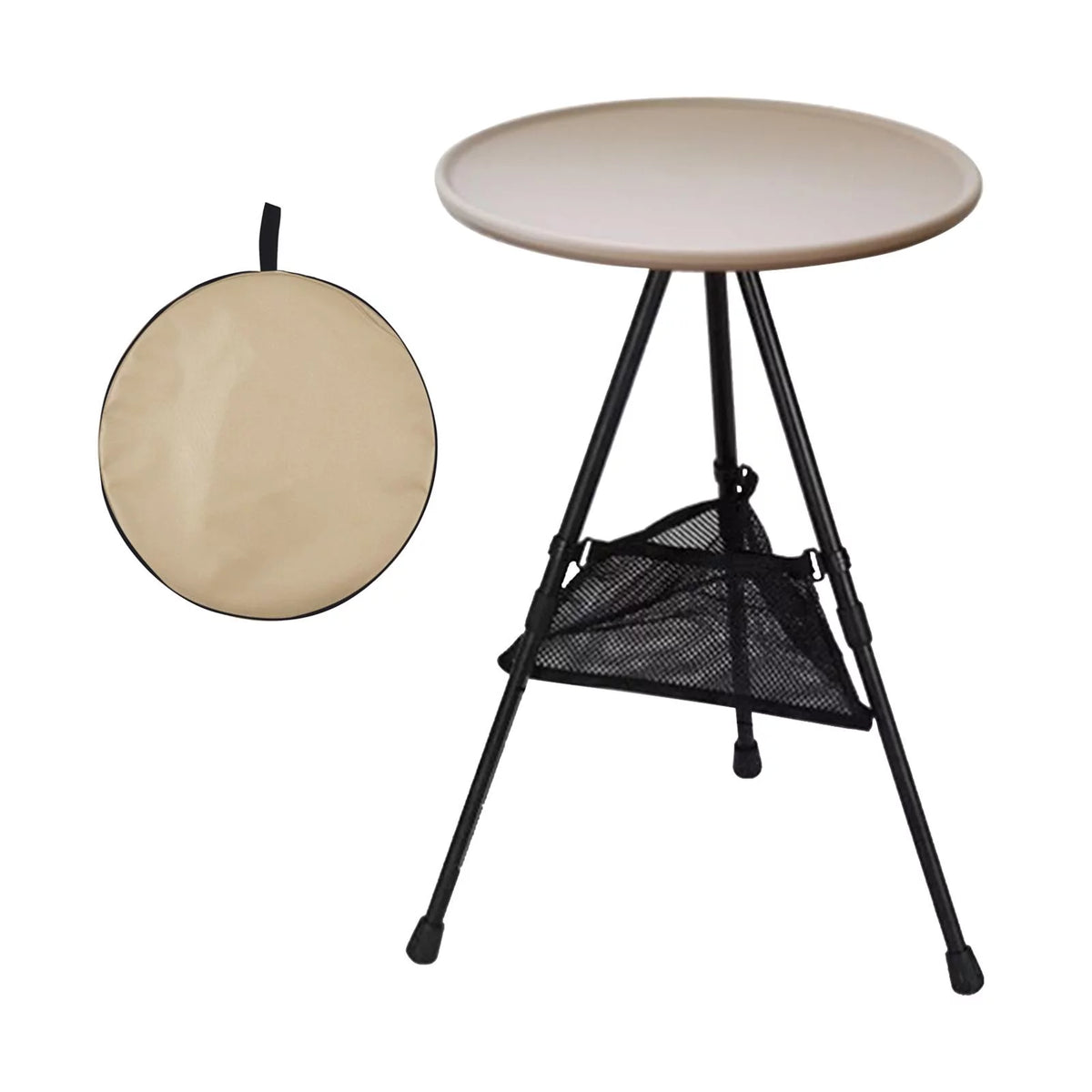 Folding Camping Table with Mesh Pocket R92997