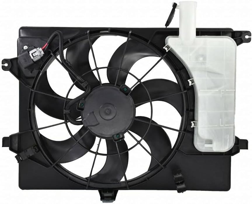 Radiator Fan for Hyundai Elantra Coupe 2013 Single Fan D78794
