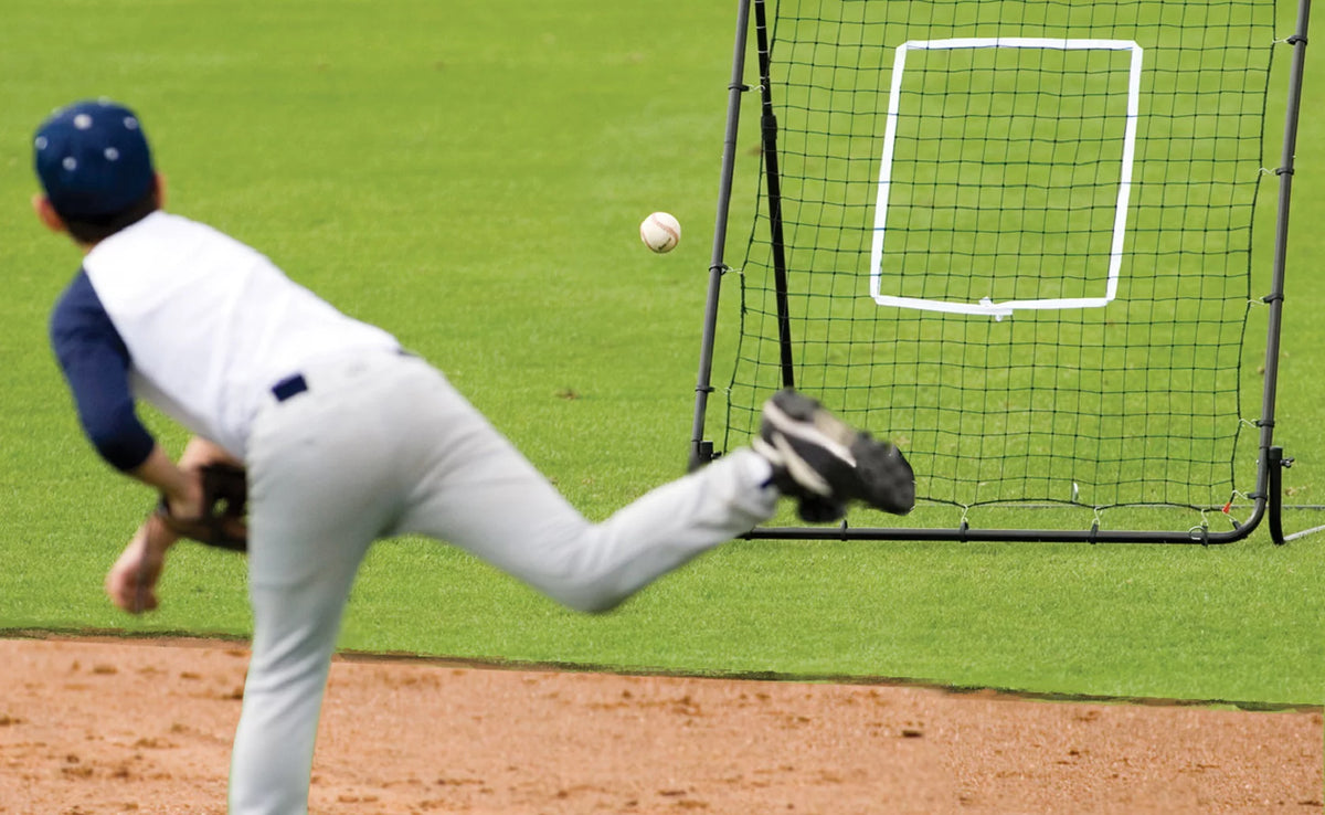 Baseball Pitching Target + Rebounder Net M22933