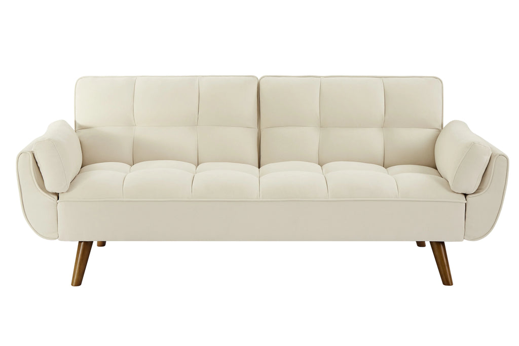 Linen Sofa Adjustable Backrest H903