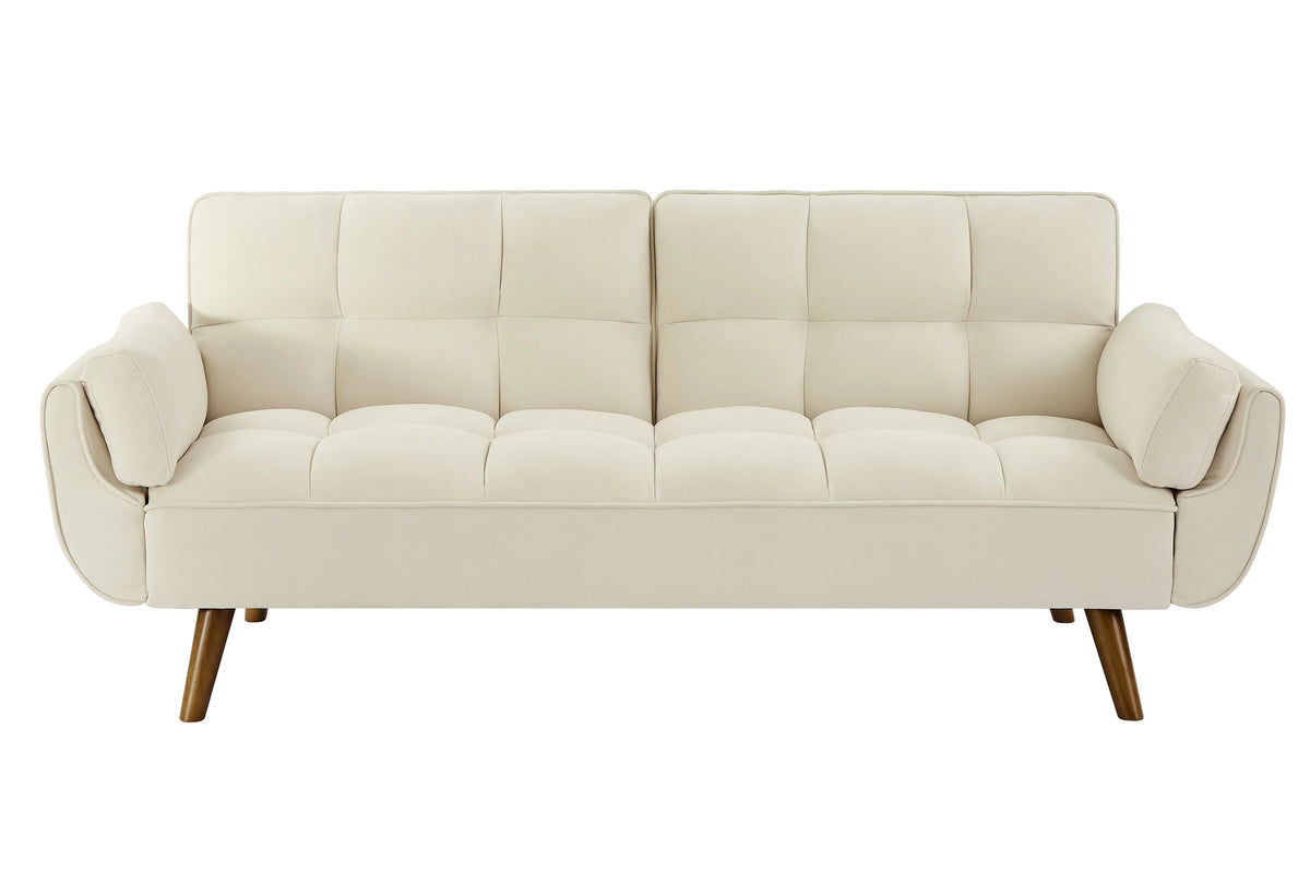 Linen Sofa Adjustable Backrest H903