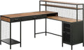 L-Shaped Desk D431