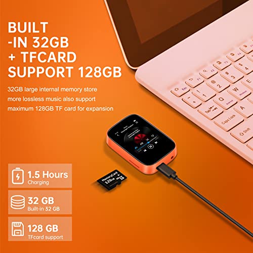 32GB Bluetooth Clip-on Mp3 Player Black N55011
