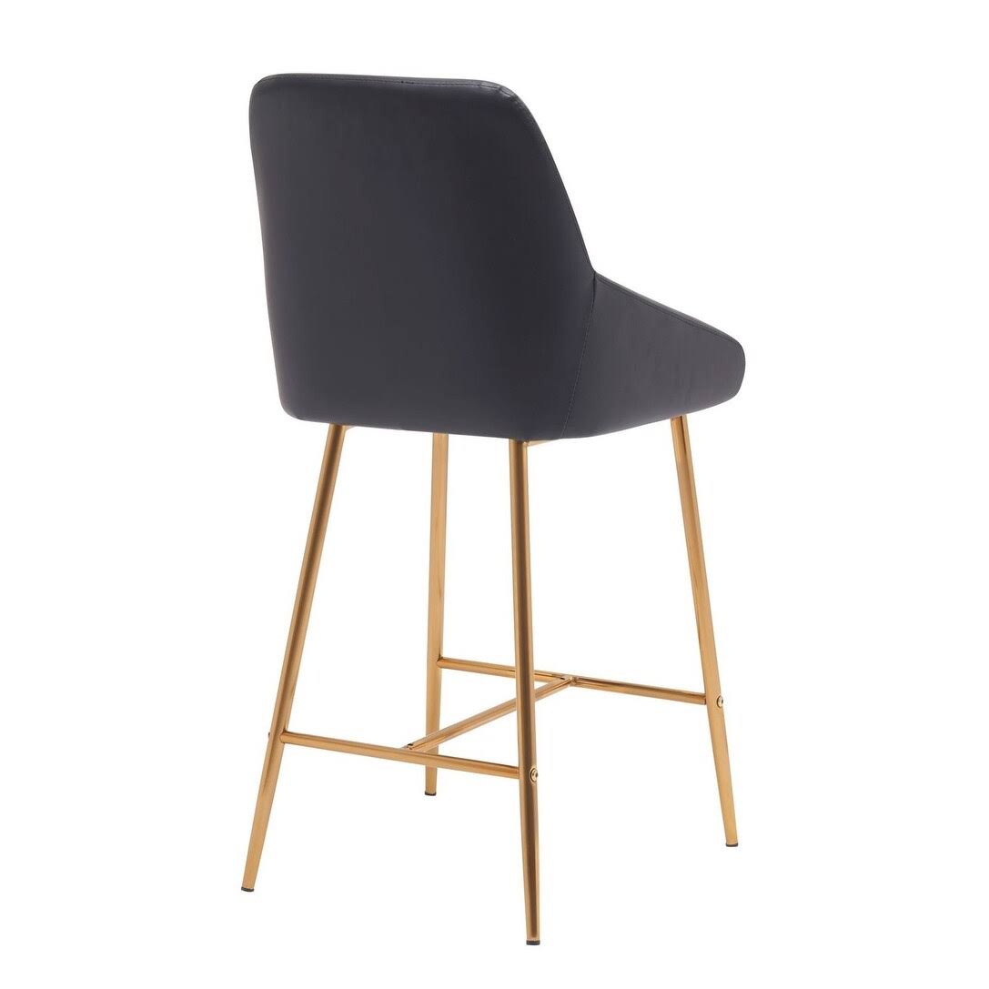 Black Counter Stool Set of 2 J8336