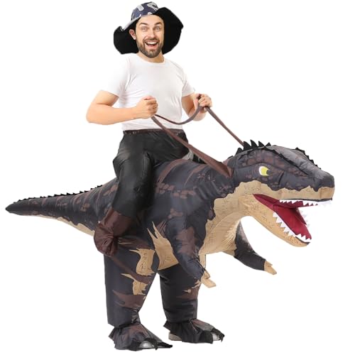 Inflatable Dinosaur Costume T-REX Ride on Blow up Costume F649082