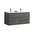 48 in. Double Sink Wall Mount Bathroom Vanity X583