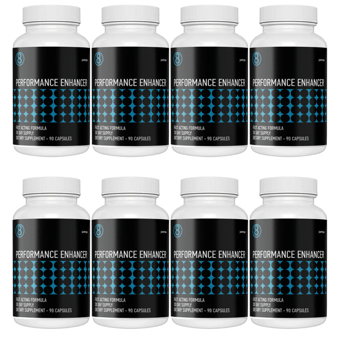Male Performance Enhancer Support Supplement 8 Bottles V37835