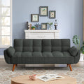Linen Sofa Adjustable Backrest H903