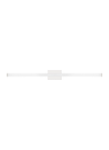 Satin Nickel Square 48 Bath Light O442484