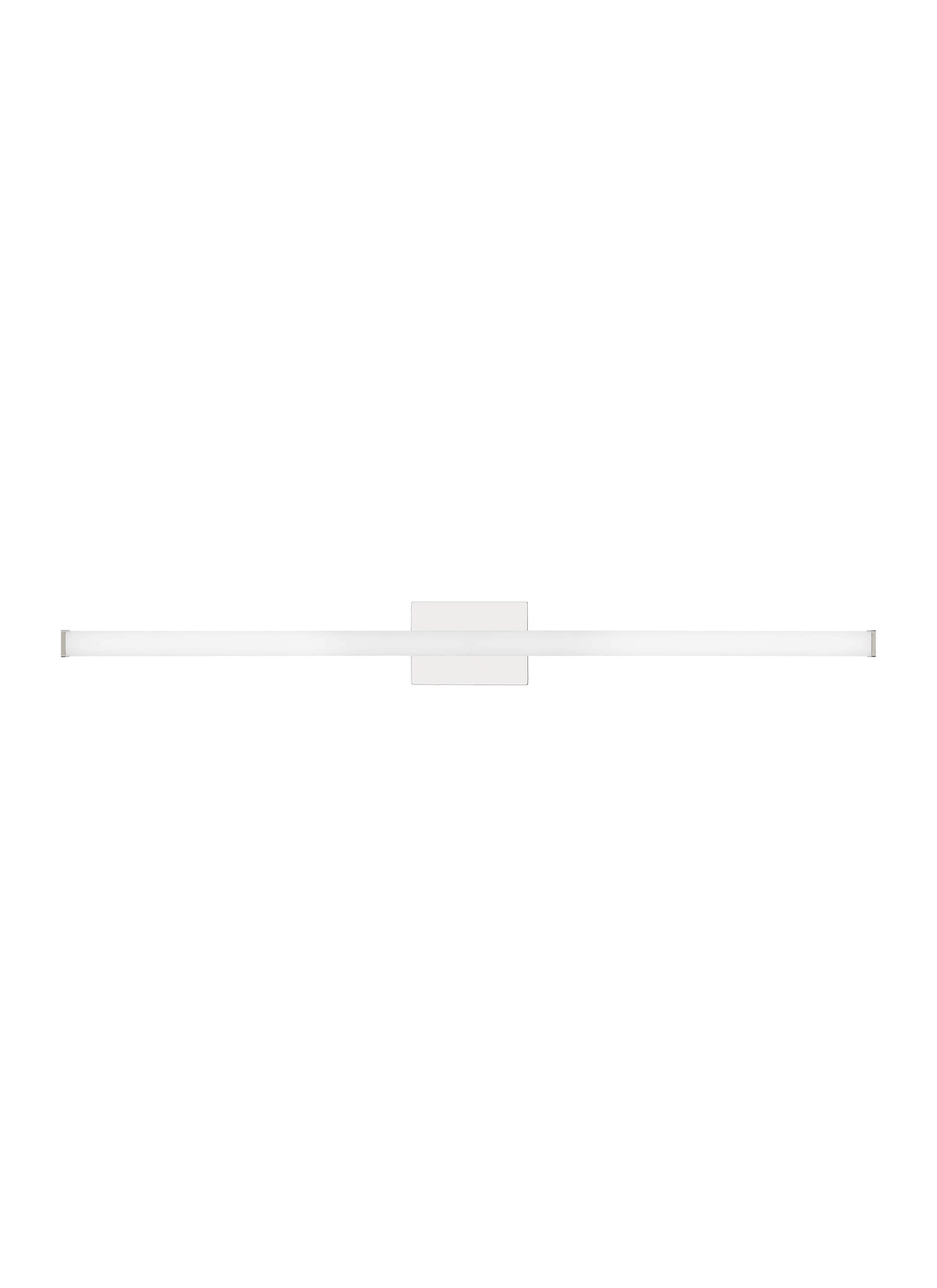 Satin Nickel Square 48 Bath Light O442484