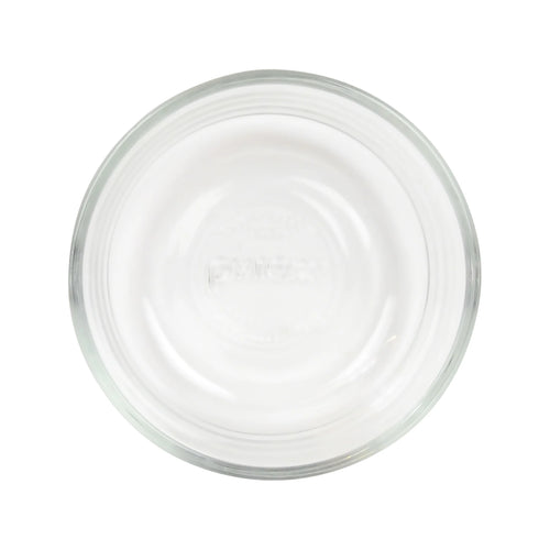 1-Cup Clear Round Glass Food Storage Bowl with Lid 4-Pack P607