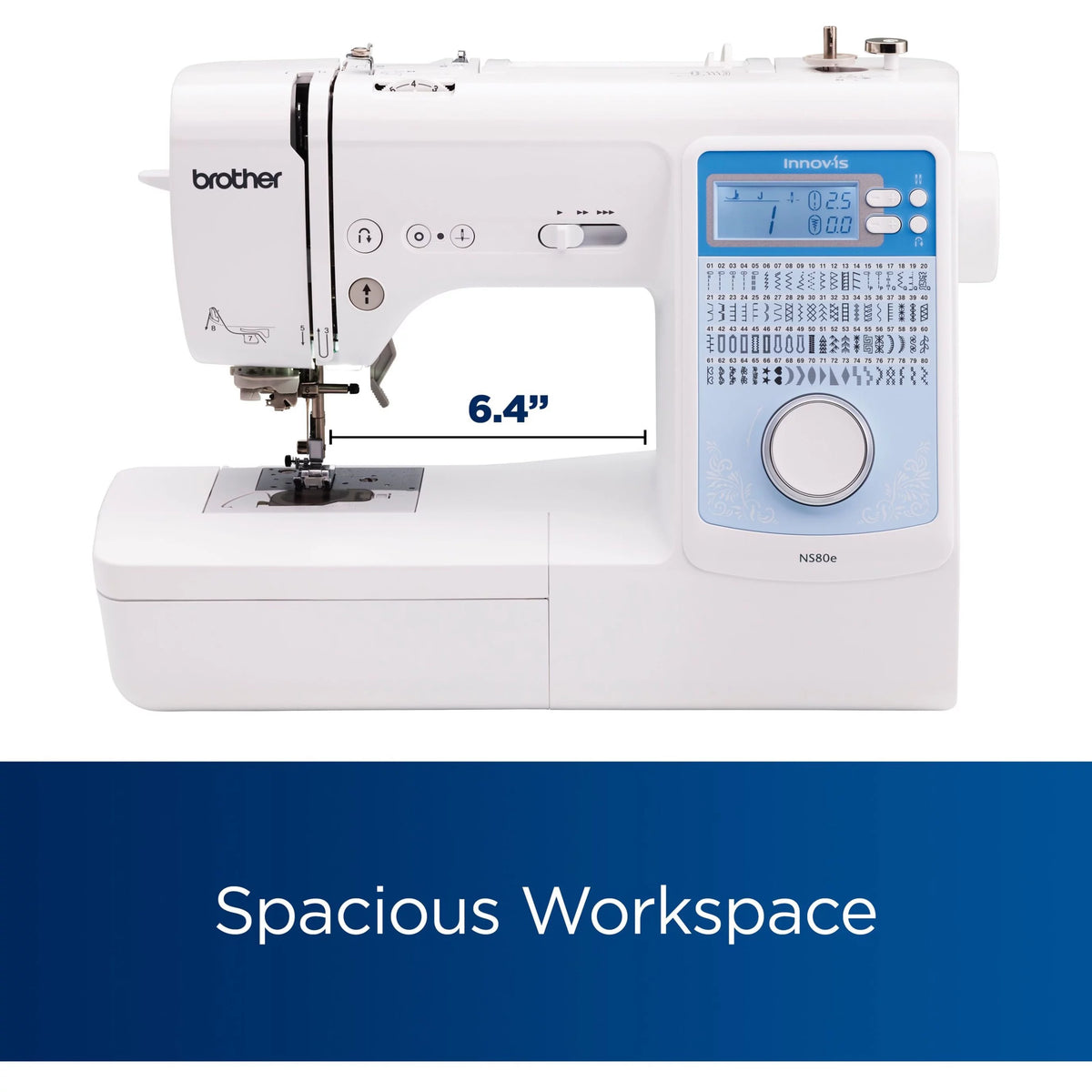 Computerized Sewing Machine with Advanced Threading System D11067