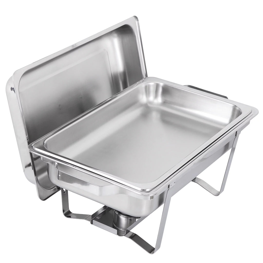 4 Pack 8QT Stainless Steel Chafing Dish Set K469