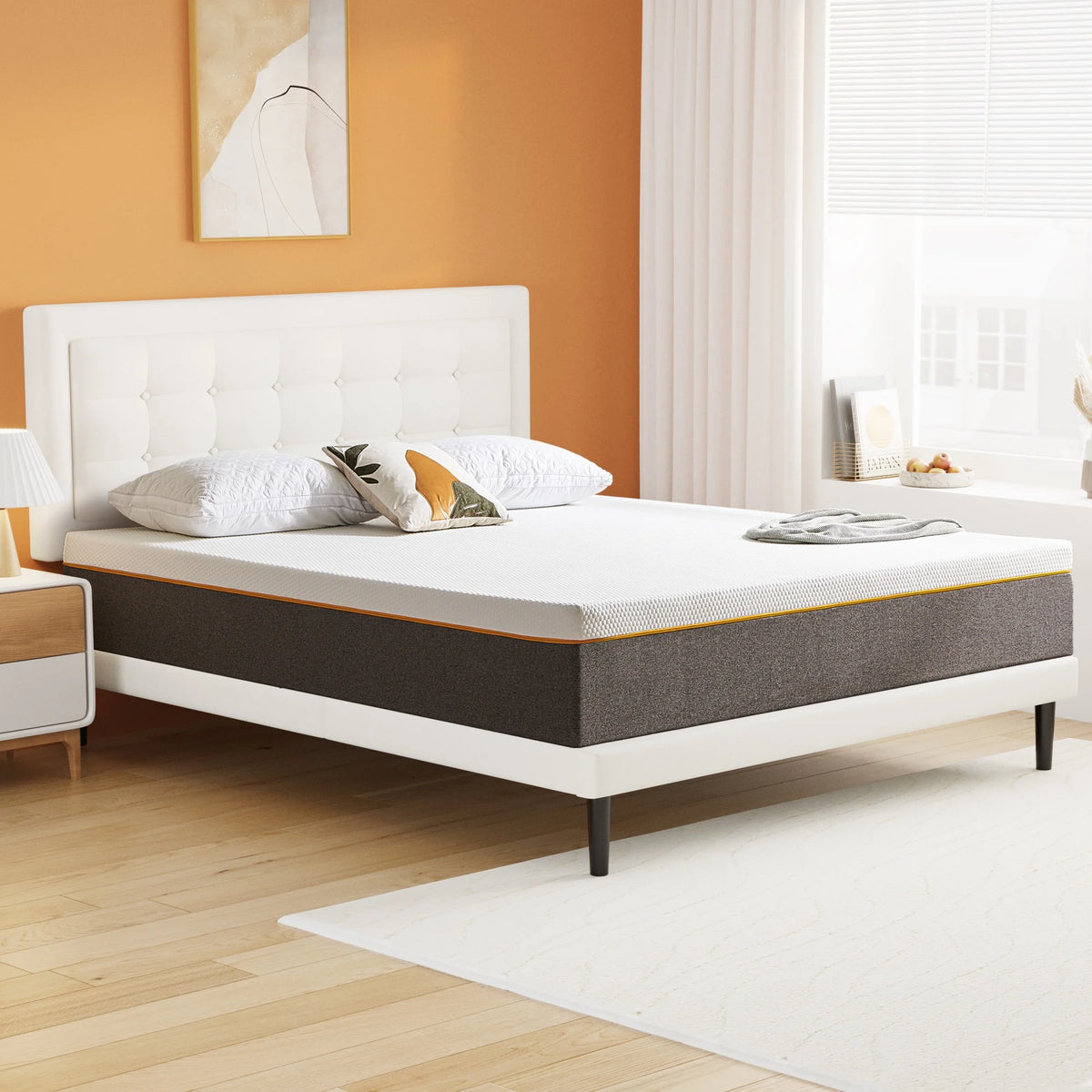 Queen 10 Gel Memory Foam Mattress Q3904