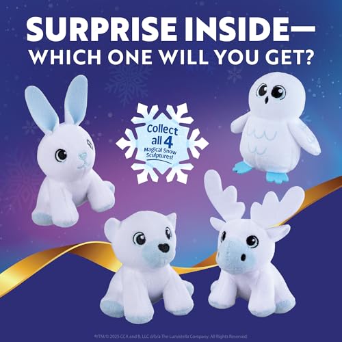 Arctic Fox Storage Toy with 1 Mystery Plush Animal Inside O7791