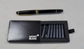 Black with Gold Trim Fountain Pen E553545
