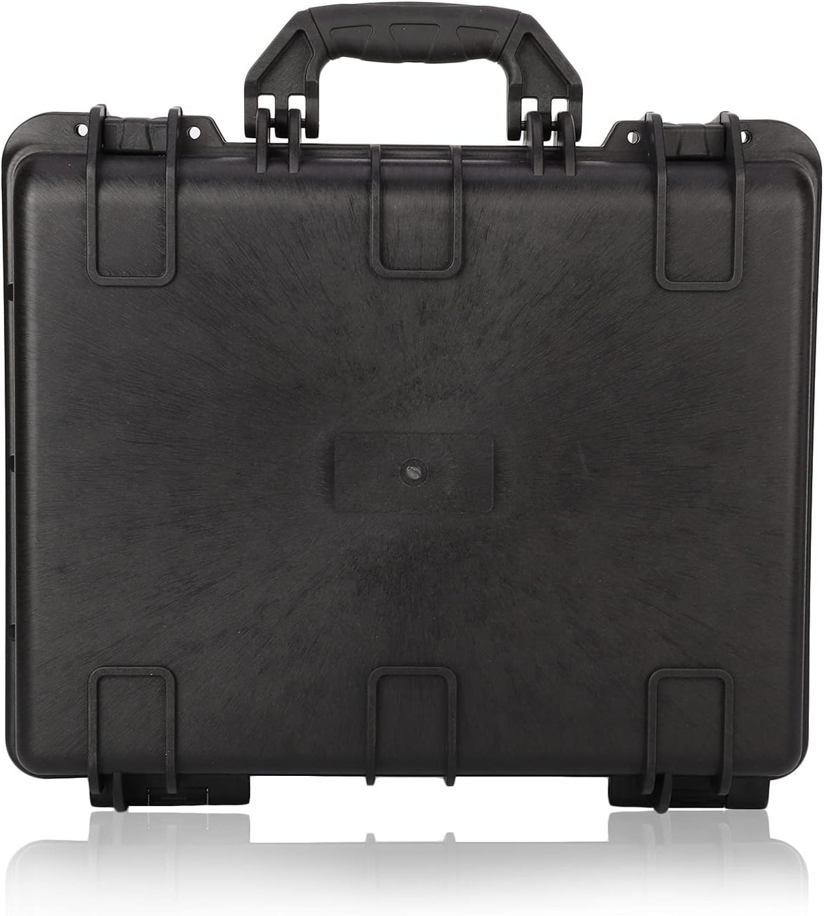 Black Waterproof Hard Camera Case with Foam Insert W7465