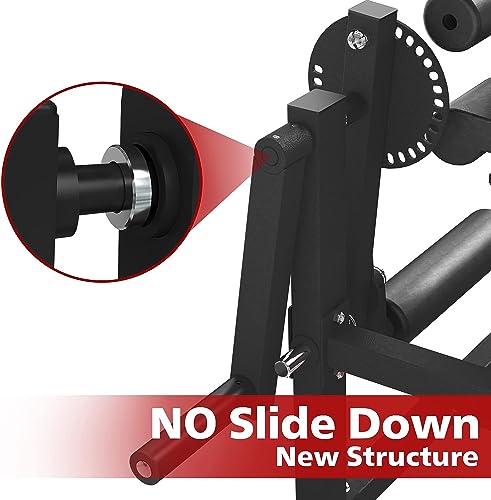 Adjustable Leg Extension and Curl Machine U519