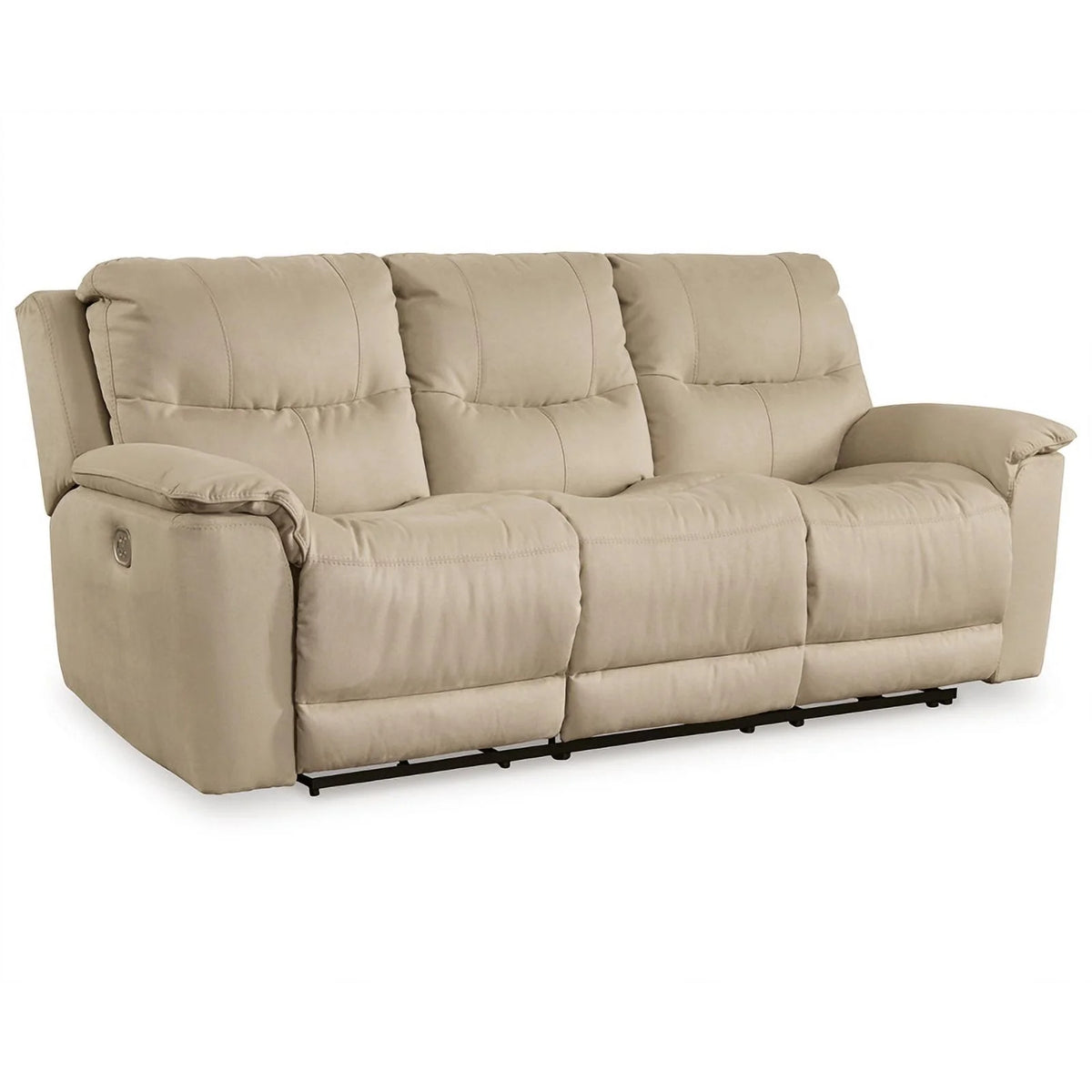 Faux Leather Power Reclining Sofa B393