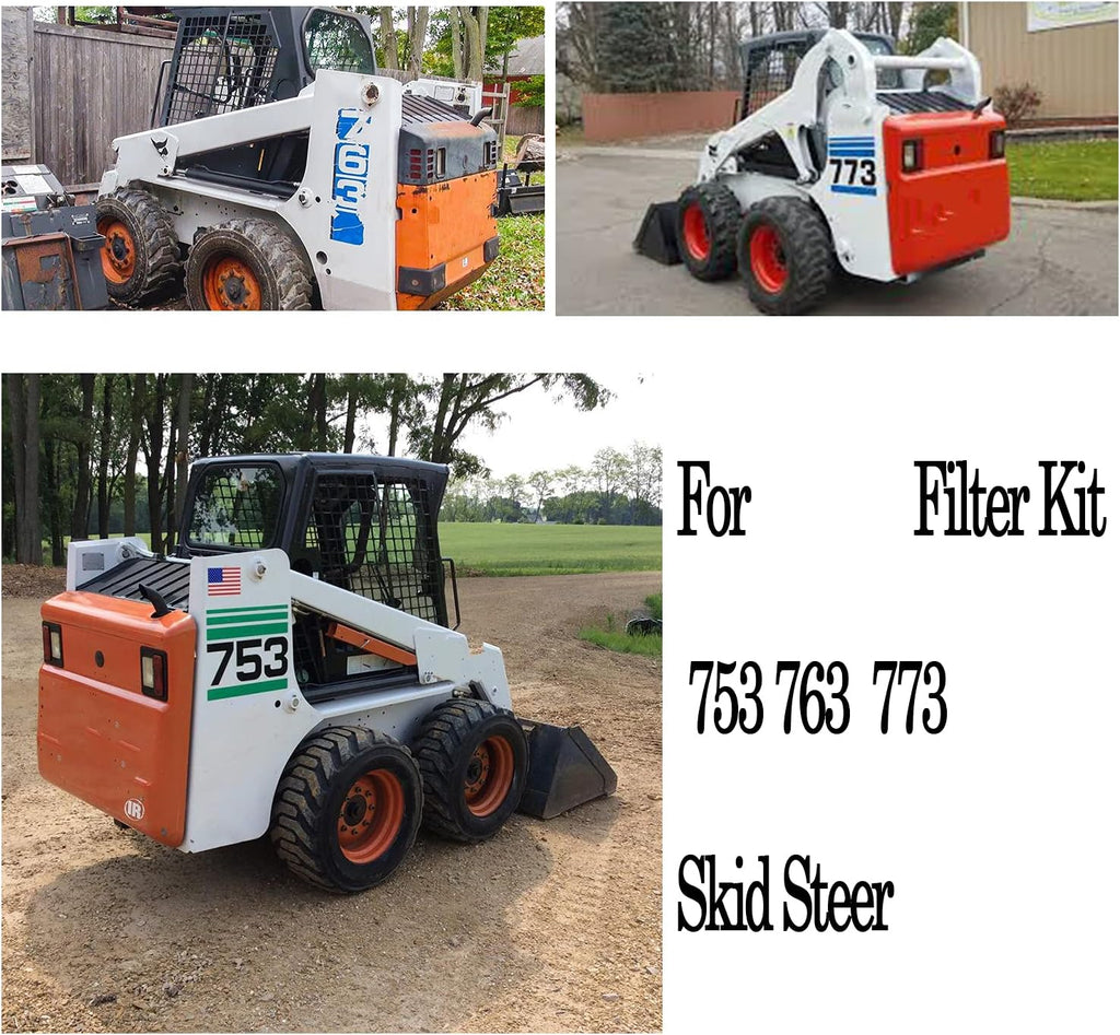 Skid Steer Filter Kit Air Filter Oil Filter Kit V117002