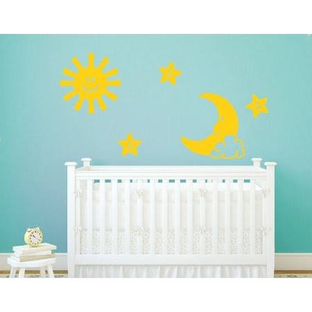 Gold 39in x 39in Wall Decal I6382