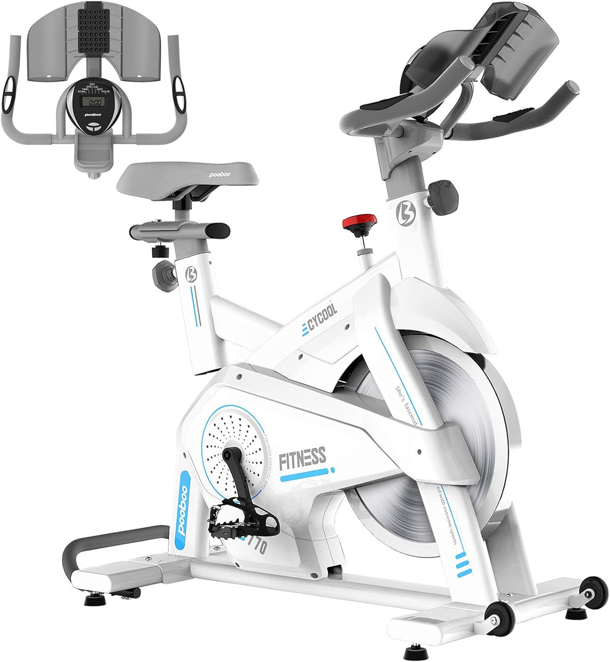 Indoor Cycling Bike with Magnetic Resistance A90282