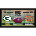 Framed Football Collage N9425