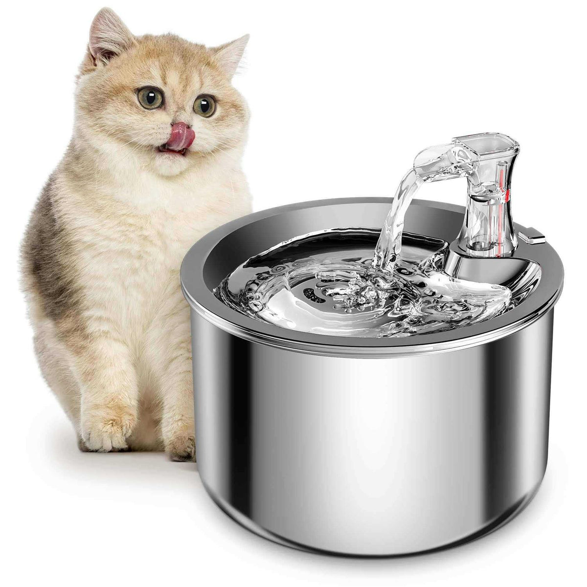 Cat Water Fountain Stainless Steel G308