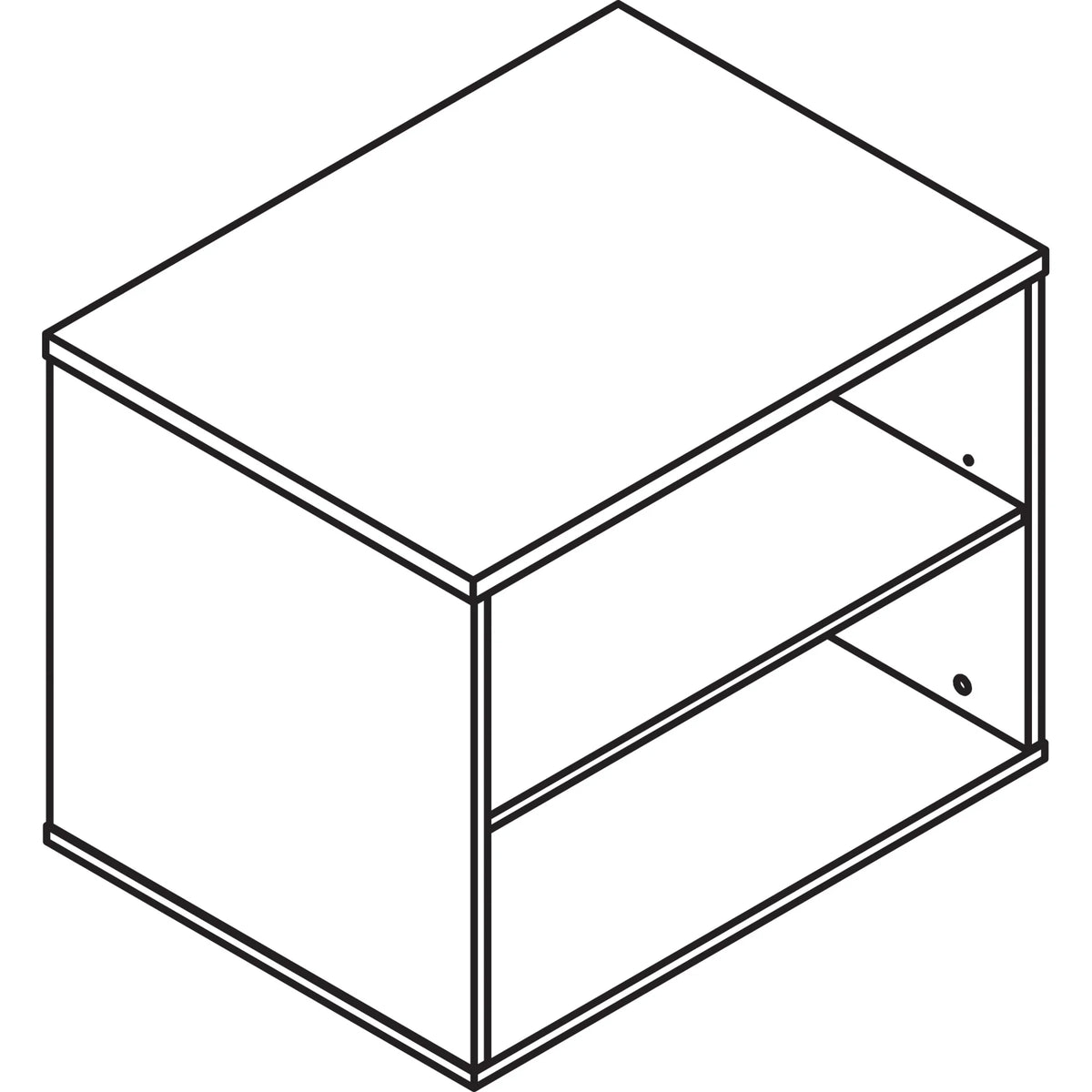Mahogany Laminate Credenza O330808