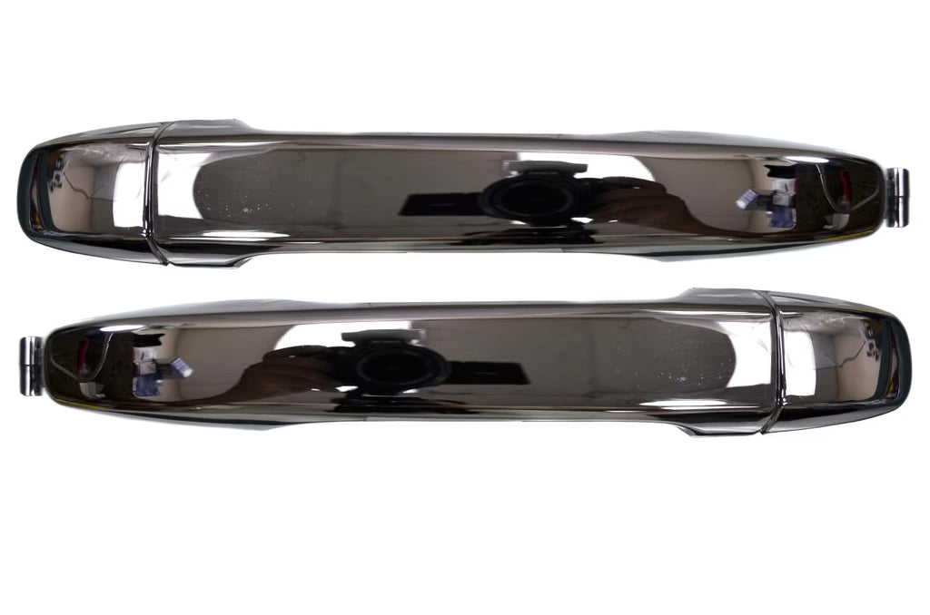 Chrome Exterior Door Handle Pair B2585